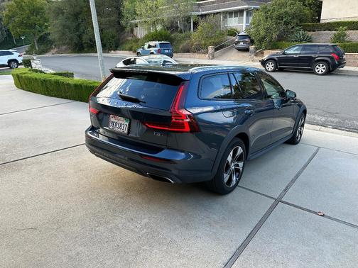 Blue 2021 Volvo V60 Cross Country T5
