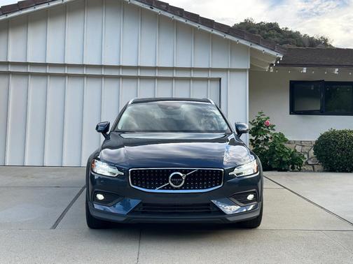 Blue 2021 Volvo V60 Cross Country T5