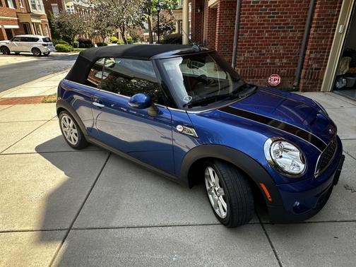 Blue 2014 MINI Convertible Cooper S