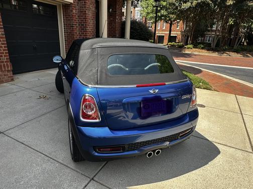 Blue 2014 MINI Convertible Cooper S