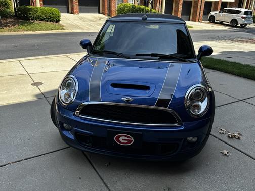 Blue 2014 MINI Convertible Cooper S