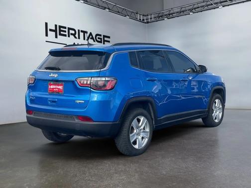 Blue 2022 Jeep Compass Latitude