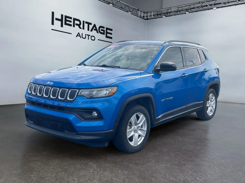 Blue 2022 Jeep Compass Latitude
