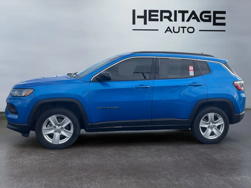 Blue 2022 Jeep Compass Latitude