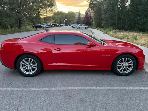 Red 2015 Chevrolet Camaro 2LS