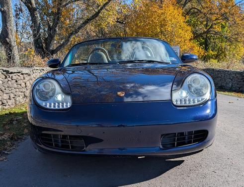 Blue 2001 Porsche Boxster Boxster