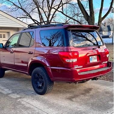 Red 2006 Toyota Sequoia Limited
