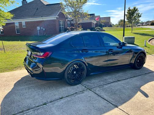Black 2023 BMW M3 Base