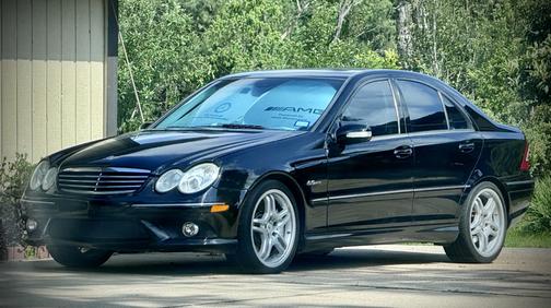 Black 2006 Mercedes-Benz C-Class C55 AMG Sport