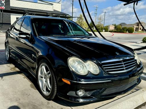 Black 2006 Mercedes-Benz C-Class C55 AMG Sport