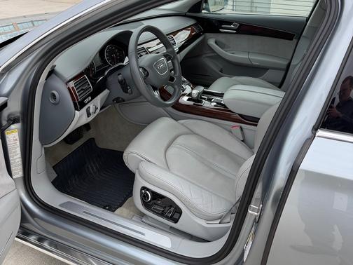 Gray 2012 Audi A8 L 4.2 quattro