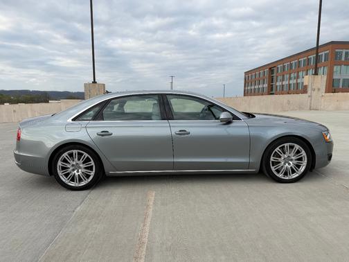Gray 2012 Audi A8 L 4.2 quattro