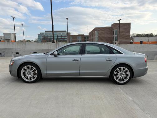 Gray 2012 Audi A8 L 4.2 quattro