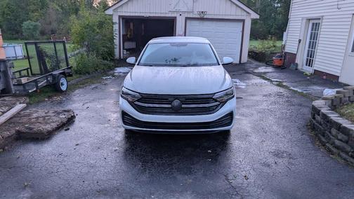 White 2023 Volkswagen Jetta 1.4T S