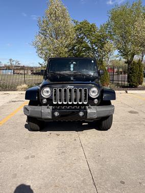 Black 2017 Jeep Wrangler Unlimited Sahara