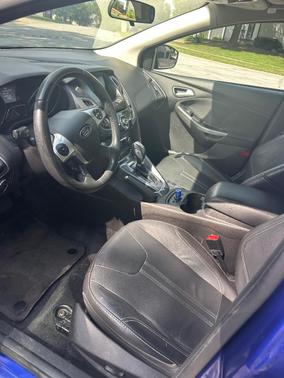 Blue 2014 Ford Focus Titanium