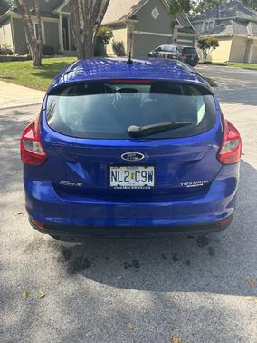 Blue 2014 Ford Focus Titanium