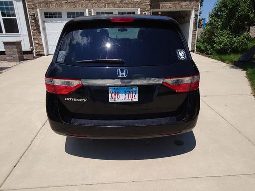 Black 2012 Honda Odyssey EX-L