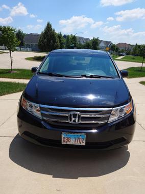 Black 2012 Honda Odyssey EX-L