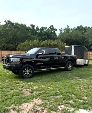 Black 2019 RAM 3500 Longhorn