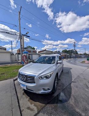 Gray 2013 INFINITI JX35 Base
