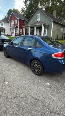 Blue 2017 Ford Focus Titanium
