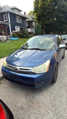 Blue 2017 Ford Focus Titanium