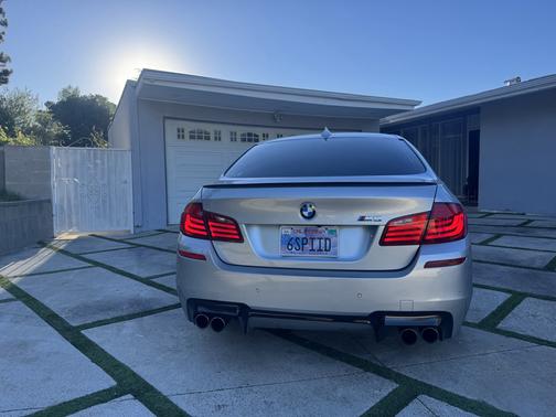 Silver 2013 BMW M5 Base