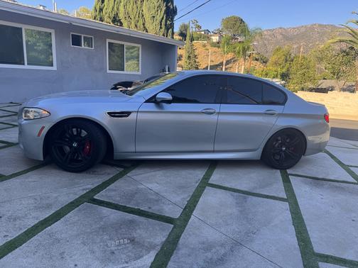 Silver 2013 BMW M5 Base