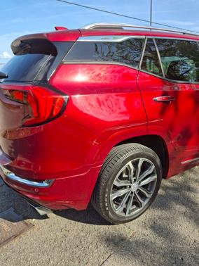 Red 2018 GMC Terrain Denali