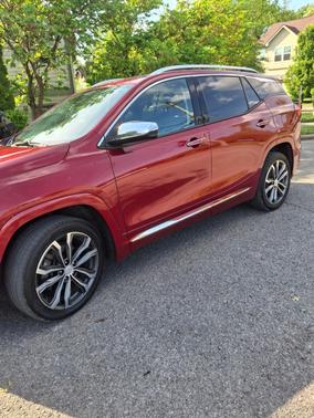 Red 2018 GMC Terrain Denali