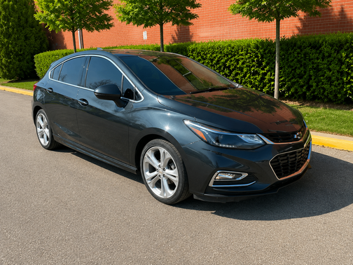 Gray 2017 Chevrolet Cruze Premier