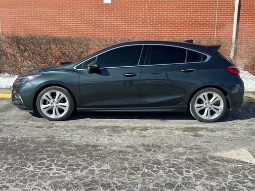 Gray 2017 Chevrolet Cruze Premier