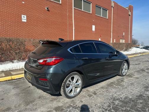 Gray 2017 Chevrolet Cruze Premier