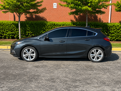 Gray 2017 Chevrolet Cruze Premier