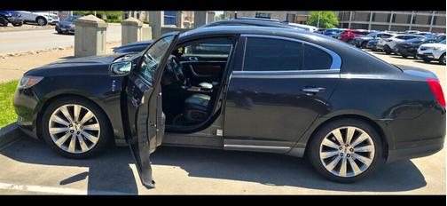 Black 2013 Lincoln MKS EcoBoost