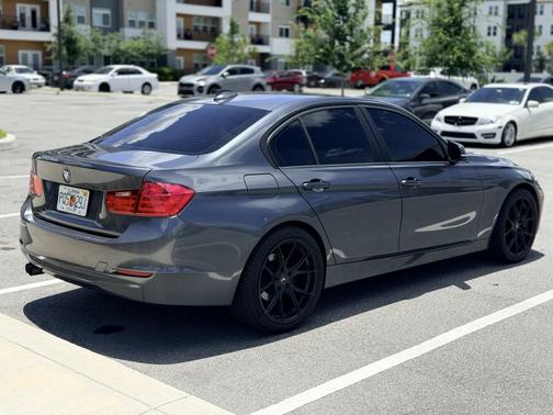 Gray 2015 BMW 328 i