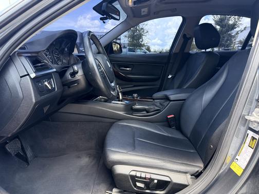 Gray 2015 BMW 328 i