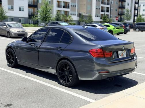Gray 2015 BMW 328 i