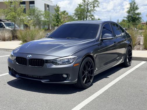 Gray 2015 BMW 328 i