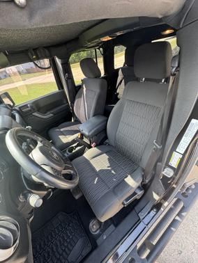 Gray 2012 Jeep Wrangler Unlimited Sport