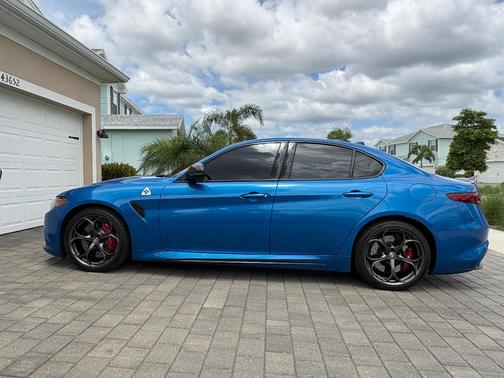 Blue 2023 Alfa Romeo Giulia Quadrifoglio