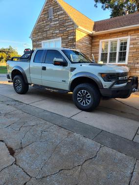 Beige 2013 Ford F-150 SVT Raptor