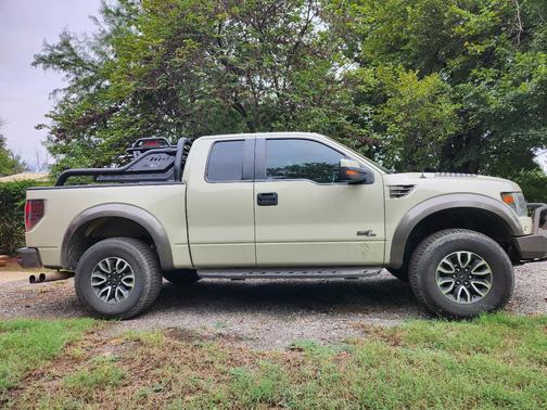 Beige 2013 Ford F-150 SVT Raptor