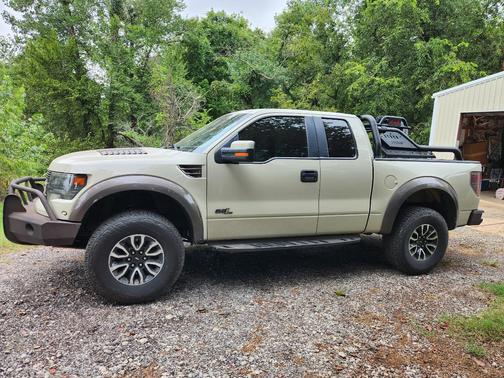 Beige 2013 Ford F-150 SVT Raptor