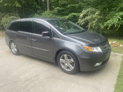 Gray 2012 Honda Odyssey Touring