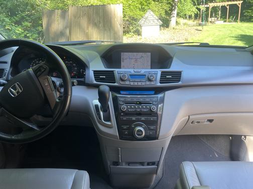 Gray 2012 Honda Odyssey Touring