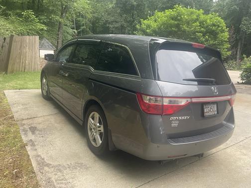Gray 2012 Honda Odyssey Touring