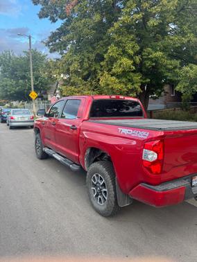 Red 2019 Toyota Tundra Limited