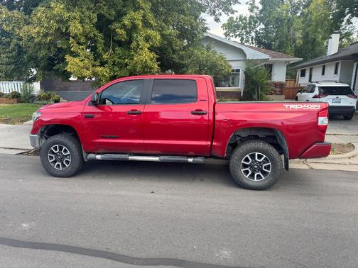 Red 2019 Toyota Tundra Limited